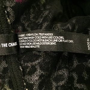 torrid Intimates & Sleepwear - Black/floral lace racerback bralette torrid Intimates & Sleepwear - Black/floral lace racerback bralette